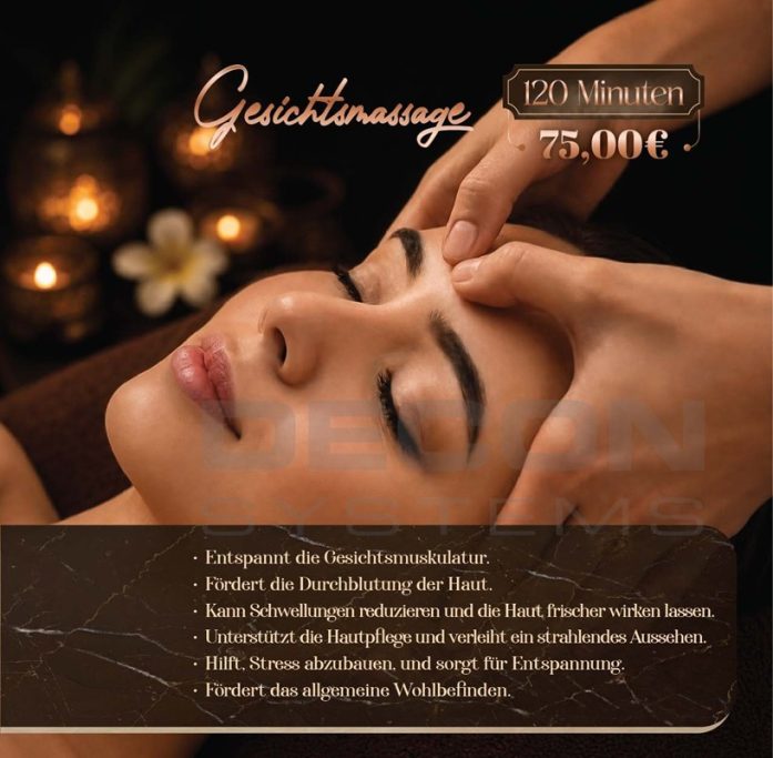 Gesichtsmassage