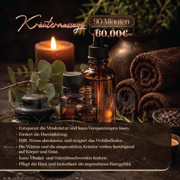 Kraeutermassage