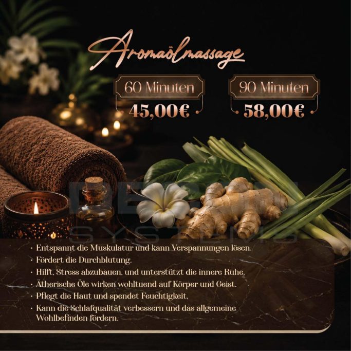 Aromaölmassage